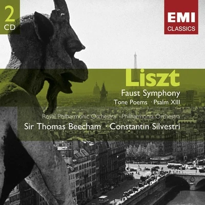 Sir Thomas Beecham/Royal Philharmonic Orchestra London Liszt: Faust Symphony; Psalm XIII; Les preludes, Tasso etc.