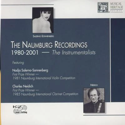 Nadja Salerno-Sonnenberg The Naumberg Recordings, 1980-2001: The Instrumentalists, Vol. 3 - Nadja Salerno-Sonnenburg