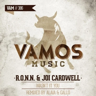 R.O.N.N./Joi Cardwell Wasn't It You (Alaia & Gallo Mix)