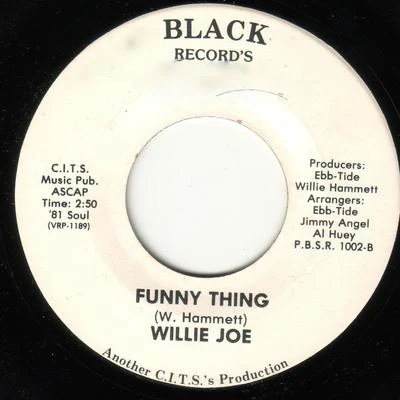 Willie Joe Funny Thing (Mr Scruff Edit) - Single