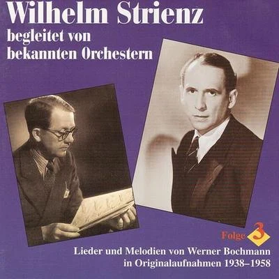 Werner Bochmann BOCHMANN, Werner: Wilhelm Strienz singt und bekannte Orchester spielen Lieder und Melodien von Werner Bochmann, Vol. 3 (1938-1958)