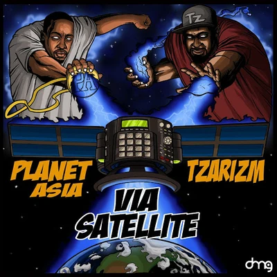 Planet Asia Via Satellite