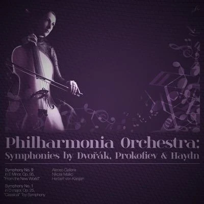 Antonín Dvořák Philharmonia Orchestra: Symphonies by Dvořák, Prokofiev & Haydn