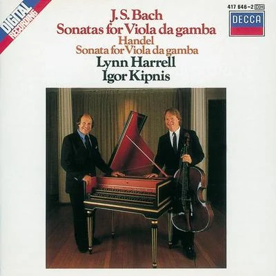 Lynn Harrell Bach, J.S.Handel: Viola da gamba Sonatas