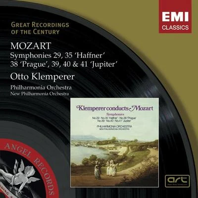 Otto Klemperer/PHILHARMONIA ORCHESTRA/NEW PHILHARMONIA ORCHESTRA Mozart: Symphonies 29, 35 Haffner, 38 Prague, 39, 40 & 41 Jupiter