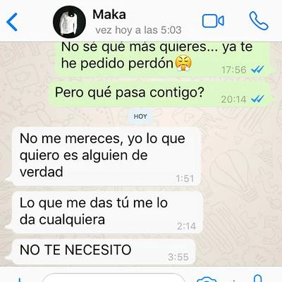 Maka No Te Necesito