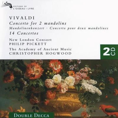 The Academy Of Ancient Music/Christopher Hogwood Vivaldi: 14 Concertos (for Mandolin, Flute, Trumpet, Violin,etc.)