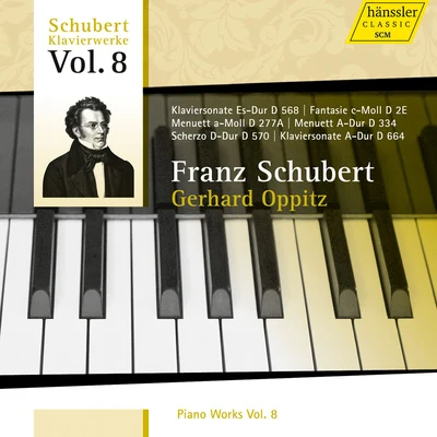 Gerhard Oppitz SCHUBERT, F.: Piano Works, Vol. 8 (Oppitz) - Piano Sonatas Nos. 7 and 13Fantasie, D. 2eMinuets, D. 277a, 334