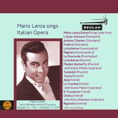 Mario Lanza Mario Lanza Sings Italian Opera