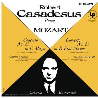 Robert Casadesus Mozart: piano concertos no是. 21 27 (remastered)