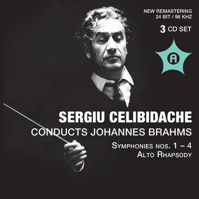 Sergiù Celibidache BRAHMS, J.: Symphonies Nos. 1-4Alto Rhapsody, Op. 53 (RAI Symphony Orchestra, Milan, RAI Symphony Orchestra, Turin, Celibidache) (1958-1959)