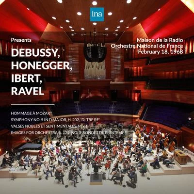 Orchestre national de France/Georges Tzipine INA Presents: Debussy, Honegger, Ibert, Ravel by Orchestre National de France at the Maison de la Radio (Recorded 18th Febuary 1968)