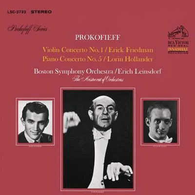 Erich Leinsdorf Prokofiev: Violin Concerto No. 1 in D Major, Op. 19 & Piano Concerto No. 5 in G Major, Op. 55