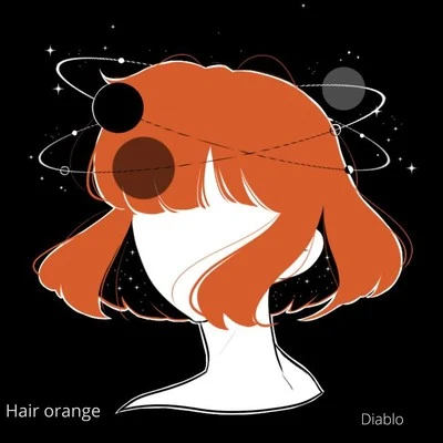 Diablo Hair Orange