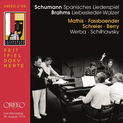 Edith Mathis Schumann: Spanisches Liederspiel, Op. 74 - Brahms: 18 Liebeslieder Waltzes, Op. 52 (Live)