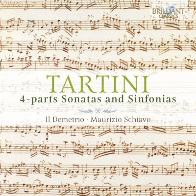 Giuseppe Tartini/Il Demetrio Tartini: 4-parts Sonatas and Sinfonias