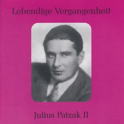 Julius Patzak Lebendige Vergangenheit - Julius Patzak (Vol.2)