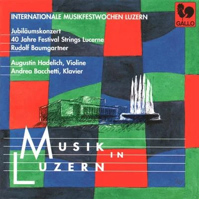 Augustin Hadelich Vivaldi: Concerto RV 581 - Bach: Grand Overture, Op. 18, No. 1, W. C26 - Mozart: Piano Concerto, No. 12, K. 414 - Stravinsky: 3 Pieces for String Quar