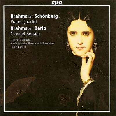 Karl-Heinz Steffens BRAHMS, J.: Piano Quartet No. 1 (orch. A. Schoenberg)Clarinet Sonata No. 1 (orch. L. Berio) (Steffens, Rheinische State Philharmonic, Raiskin)