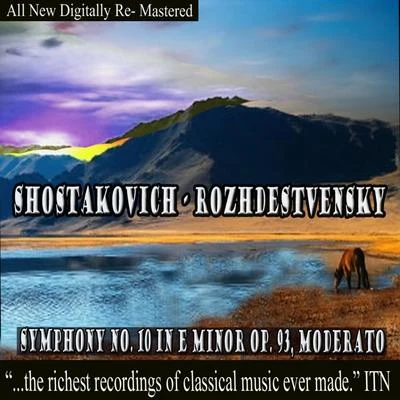 USSR Ministry of Culture Symphony Orchestra/Gennady Rozhdestvensky Rozhdestvensky - Shostakovich Symphony No. 10 in E Minor Op. 93