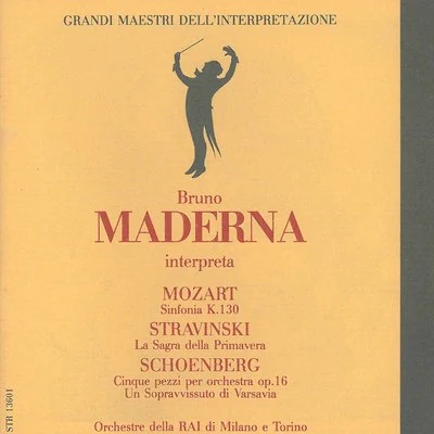 Orchestra Sinfonica Nazionale della RAI di Milano Grandi maestri dell'interpretazione: Bruno Maderna