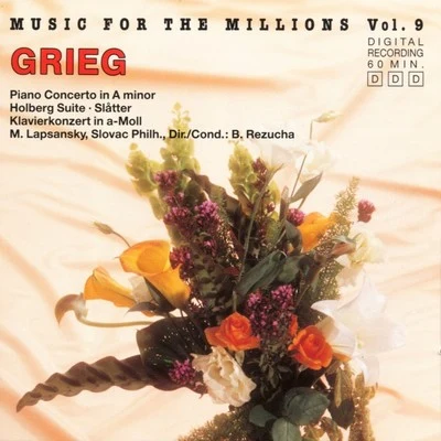 Marian Lapsansky/Slovak Philharmonic Orchestra/Bystrik Rezucha/Stefan Jeschko Music For The Millions Vol. 9 - Edvard Grieg