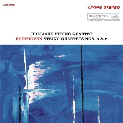 貝多芬/Juilliard String Quartet Beethoven: String Quartet No. 8 in E Minor, Op. 59 No. 2 Rasumovsky & String Quartet No. 2 in G Major, Op. 18 No. 2 (Remastered)