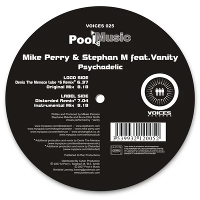 Vanity/Mike Perry/Stephan M Psycadelic