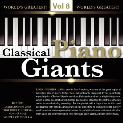 Leon Fleisher Classical - Piano Giants, Vol.8