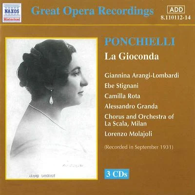 Lorenzo Molajoli PONCHIELLI: Gioconda (La) (La Scala) (1931)