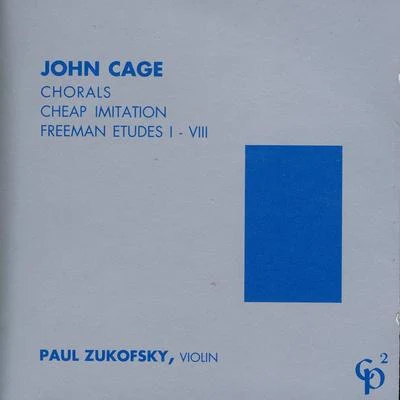 John Cage John Cage - Violin Music