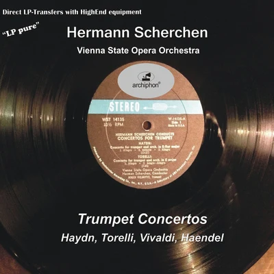 Hermann Scherchen Trumpet Concertos - HAYDN, J.TORELLI, G.VIVALDI, A.HANDEL, G.F. (LP Pure, Vol. 9) (Delmotte, Haneuse, Scherche) (1960)