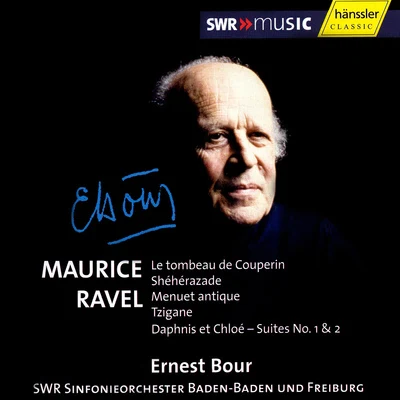 Ernest Bour RAVEL: Le tombeau de CouperinSheherazadeMenuet antiqueTzigane