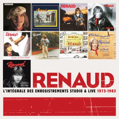 Renaud Intégrale Des Enregistrements Studio Et Live 1975-1983