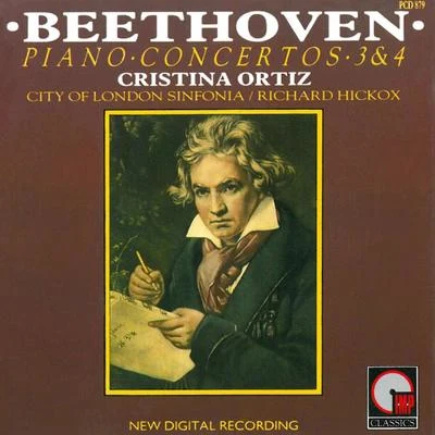 City Of London Sinfonia/Cristina Ortiz Beethoven: Piano Concertos 3 & 4