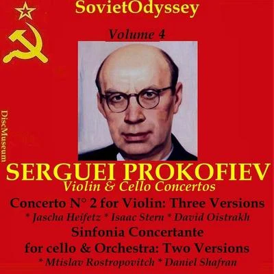 David Oistrakh/Daniel Shafran/Jascha Heifetz/Isaac Stern/Mtislav Rostropovitch/Sergueï Prokofiev Prokofiev: violin concerto no. 2 sinfonia concertante