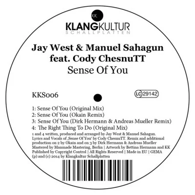 Manuel Sahagun/Jay West Sense of You