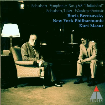 Boris Berezovsky/New York Philharmonic/Kurt Masur Schubert : Symphonies Nos 3, 8 & Wanderer Fantasy