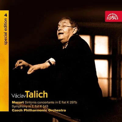 Josef Shejbal/Karel Vacek/Czech Philharmonic/Václav Talich/Alois Rybin/Miroslav Štefek Talich Special Edition 4. Mozart: Sinfonia Concertante, Symphony in E-Flat, K. 543