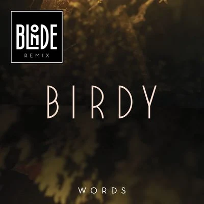 BIRDY Words (Blonde Remix)