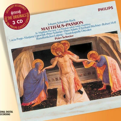 Staatskapelle Dresden/Peter Schreier/Rundfunkchor Leipzig Bach, J.S.: St. Matthew Passion