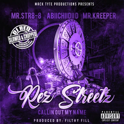 Mr.Kreeper/DJ Red/Mr.Str8-8/Abiichiidiid Rez Streetz Callin Out My Name (Slowed & Chopped)