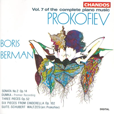 Boris Berman PROKOFIEV: Piano Music (Complete), Vol. 7