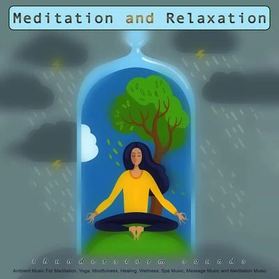 Meditation Meditation and Relaxation: Thunderstorm Sounds and Ambient Music For Meditation, Yoga, Mindfulness, Healing, Wellness, Spa Music, Massage Music and Me