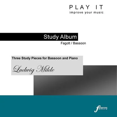 Denette Whitter Three Study Pieces for Bassoon and Piano