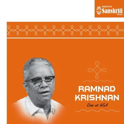 Ramnad Krishnan Ramnad Krishnan: Live at USA