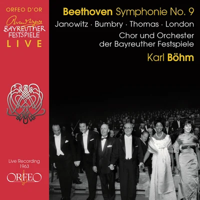 Gundula Janowitz BEETHOVEN, L. van: Symphony No. 9, Choral (Janowitz, Bumbry, Thomas, G. London, Bayreuth Festival Chorus and Orchestra, Böhm) (1963)