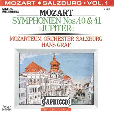 Hans Graf MOZART, W.A.: Symphonies, Vol.1 (Salzburg Mozarteum Orchestra, Graf) - Nos. 40 and 41, Jupiter