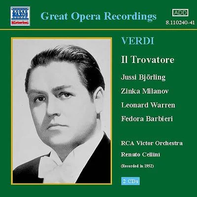 Renato Cellini VERDI: Trovatore (Il) (Bjorling, Milanov, Cellini) (1952)