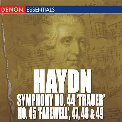 RSO Ljubljana/Anton Nanut Haydn: Symphony Nos. 44 Trauer, 45 Farewell, 47, 48 & 49